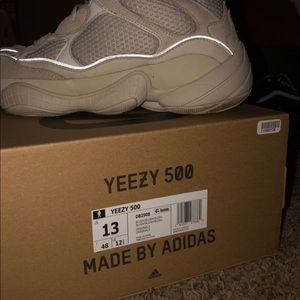 Yeezy 500’s blush
